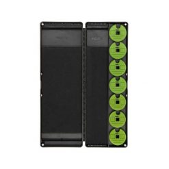 Teczka na niskie z dyskami Fox. Czarne aktówki damskie FOX. Za 315.00 zł.