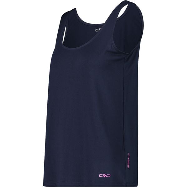 Damski tank top CMP. Niebieskie topy damskie CMP, bez wzorów, bez kołnierzyka. Za 212.50 zł.