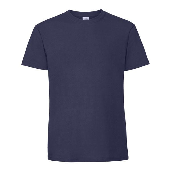 Męska Koszulka Iconic Premium Ringspun Cotton T-shirt. Czerwone t-shirty męskie Fruit of the Loom, m, bez wzorów, z bawełny, bez kołnierzyka. Za 52.99 zł.