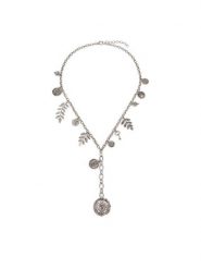Weekend Max Mara Naszyjnik Cantore 2625756085650 Srebrny. Szare naszyjniki damskie Weekend Max Mara, metalowe. Za 594.99 zł.