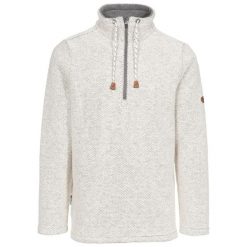Bluza Trespass Falmouthfloss. Białe bluzy bez kaptura męskie Trespass, l, z bawełny. Za 287.65 zł.