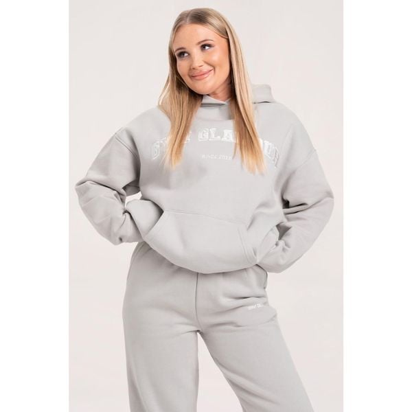 Bluza fitness damska Gym Glamour college. Szare bluzy bez kaptura damskie GYM GLAMOUR, m. Za 199.99 zł.