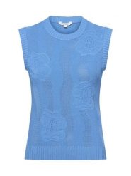MbyM Sweter - Rosiana Kobiety niebieski, L. Niebieskie swetry klasyczne damskie mbyM, l, z dzianiny, bez kołnierzyka. Za 119.95 zł.