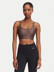 Under Armour Biustonosz sportowy Infinity Mid 2.0 Bra 1384123 Brązowy. Brązowe biustonosze sportowe damskie Under Armour, bez wzorów, z syntetyku. Za 219.99 zł.