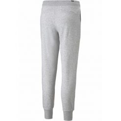 Damskie spodnie dresowe Essentials PUMA Light Gray Heather. Czarne spodnie dresowe damskie Puma, xl, z dresówki, na fitness i siłownię. Za 142.00 zł.