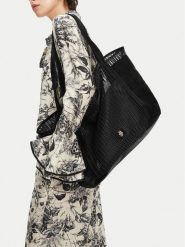 Badura Torebka WENN-01 Czarny. Czarne torebki klasyczne damskie Badura, bez wzorów, z materiału, bez dodatków. Za 229.99 zł.