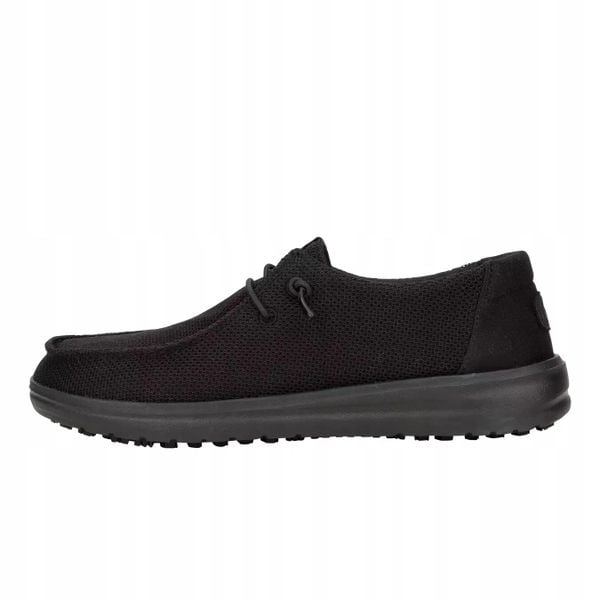 HEYDUDE Damskie Mokasyny Wendy Work CE. Czarne mokasyny damskie Hey dude, z materiału. Za 239.00 zł.
