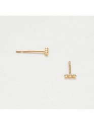 OR ÉCLAT Złote kolczyki-wkrętki "Emma" rozmiar: onesize. Żółte kolczyki damskie Or Éclat, złote. Za 183.59 zł.