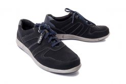 JOSEF SEIBEL 25328 TE21 526 Enrico 28 indigo-kombi, półbuty męskie. Niebieskie półbuty męskie Josef Seibel, ze skóry, bez zapięcia. Za 219.95 zł.
