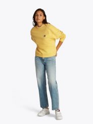 TOMMY JEANS Bluza w kolorze żółtym rozmiar: XS. Żółte bluzy bez kaptura damskie Tommy Jeans, xs, z bawełny. Za 219.08 zł.