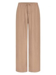 Eight2Nine Spodnie w kolorze jasnobrązowym rozmiar: M. Brązowe spodnie materiałowe damskie Eight2Nine, bez wzorów, z materiału. Za 86.99 zł.