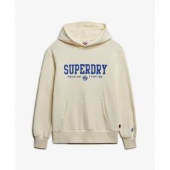 Bluza z kapturem Superdry Core Sport. Białe bluzy sportowe męskie Superdry., m. Za 385.20 zł.