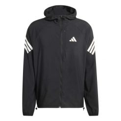 Kurtka z kapturem adidas Adi365 3S. Czarne kurtki treningowe męskie Adidas, s, bez wzorów, do biegania. Za 338.00 zł.