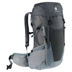 DEUTER Plecak FUTURA 26 graphite shale. Niebieskie plecaki damskie Deuter, bez wzorów. Za 555.99 zł.