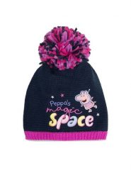 Peppa Pig Czapka ACCCS-AW23-235PP Różowy. Czerwone czapki dziecięce peppa pig, na zimę, bez wzorów. Za 39.99 zł.