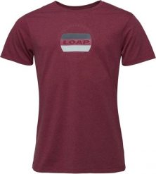 T-shirt męski Loap Bojar czerwony. Czerwone t-shirty męskie Scarpa, na lato, m, bez wzorów, z bawełny, bez kołnierzyka. Za 71.20 zł.