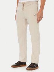 Beverly Hills Polo Club Spodnie dresowe M6608B-HR Beżowy jasny Regular Fit. Brązowe spodnie dresowe męskie Beverly Hills Polo Club, bez wzorów, z bawełny. Za 299.99 zł.