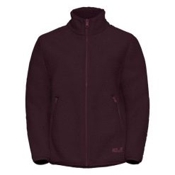 Kurtka uniwersalna damska Jack Wolfskin A65073I0116. Czerwone kurtki damskie Jack Wolfskin, uniwersalny, bez wzorów, z poliesteru, z kapturem. Za 615.00 zł.
