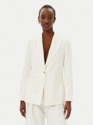 Maryley Marynarka 25EB187/M27/43VA Écru Regular Fit. Marynarki i żakiety damskie Maryley, m, bez wzorów, z syntetyku. Za 269.99 zł.