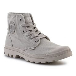 Buty Palladium Pampa Hi 02352-096-M szare. Szare buty sportowe na co dzień męskie z gumy, bez zapięcia. Za 544.84 zł.