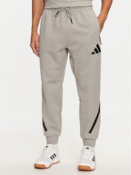 Adidas Spodnie dresowe Z.N.E. JF2446 Szary Regular Fit. Szare spodnie dresowe męskie Adidas, bez wzorów, z bawełny. Za 249.99 zł.