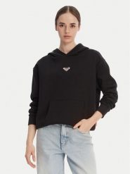 Roxy Bluza W126-RXLSS-1017-48X Czarny Regular Fit. Czarne bluzy bez kaptura damskie Roxy, m, z bawełny. Za 129.99 zł.