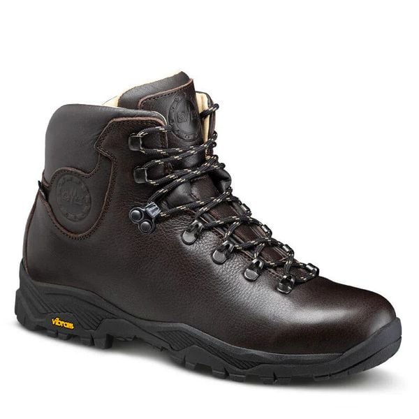 Buty do chodzenia Lomer Keswick Mtx. Brązowe buty trekkingowe męskie LOMER, ze skóry, bez zapięcia, trekkingowe. Za 781.10 zł.