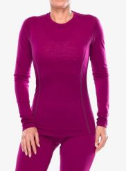 Bluza termoaktywna damska Sensor Merino Active Tee L/S. Fioletowe bluzy bez kaptura damskie Sensor, l, z materiału. Za 304.99 zł.