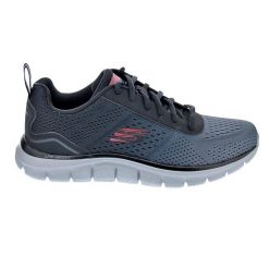 Buty męskie Skechers Track-Ripkent czarne 232399 BKCC. Czarne buty fitness męskie Skechers. W wyprzedaży za 219.99 zł.