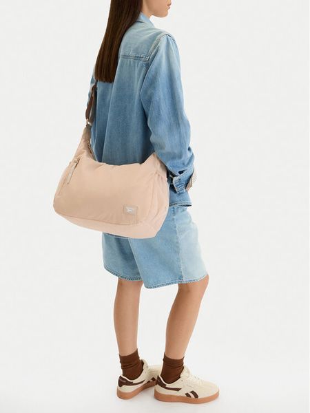 Reebok Torebka CEOWB-RBK-KL-004-09 Beżowy. Brązowe torebki klasyczne damskie Reebok, bez wzorów, z materiału, bez dodatków. Za 89.99 zł.