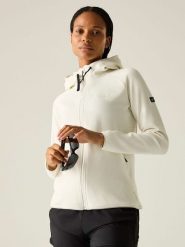 Regatta Kurtka polarowa "Nayna" w kolorze kremowym rozmiar: 42. Brązowe kurtki damskie Regatta, bez wzorów, z polaru, bez kaptura. Za 158.84 zł.