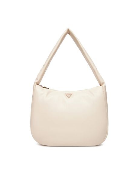 Guess Torebka HWNG75 34020 Beżowy. Brązowe torebki klasyczne damskie Guess, z aplikacjami, ze skóry, bez dodatków. Za 439.99 zł.