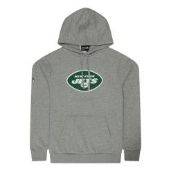 Bluza z kapturem New York Jets NFL. Szare bluzy z kapturem męskie New Era, m, z bawełny. Za 186.50 zł.