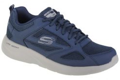 Buty sportowe Sneakersy męskie, Skechers Dynamight 2.0 - Fallford. Niebieskie buty sportowe na co dzień męskie Skechers, z materiału, bez zapięcia, trekkingowe. Za 362.00 zł.