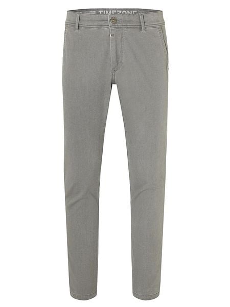 Timezone Spodnie chino "Lui" w kolorze szarym rozmiar: W32/L34. Szare spodnie materiałowe męskie Timezone, bez wzorów. Za 130.99 zł.