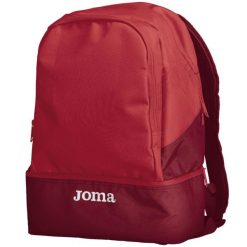 Plecak sportowy Joma Estadio III czerwony. Czerwone plecaki męskie Joma, bez wzorów, z materiału. Za 79.00 zł.
