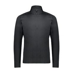 Sweter z półsuwnym kołnierzem CMP. Czarne swetry męskie CMP, bez wzorów, bez kołnierzyka. Za 232.00 zł.