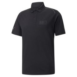 Koszulka polo męska Puma FERRARI STYLE czarna 53577501 r M. Czarne koszulki polo męskie Puma, m, bez wzorów, bez ramiączek. Za 216.47 zł.