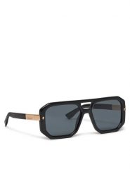 Dsquared2 Okulary przeciwsłoneczne D2 0105/S 807562K Czarny. Czarne okulary przeciwsłoneczne męskie Dsquared2, z tworzywa sztucznego. Za 919.99 zł.
