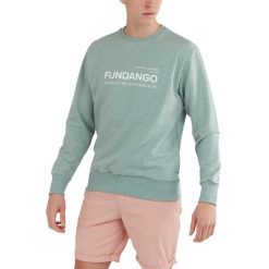 Bluza męska Fundango Warren. Zielone bluzy bez kaptura męskie Fundango, m. W wyprzedaży za 241.33 zł.