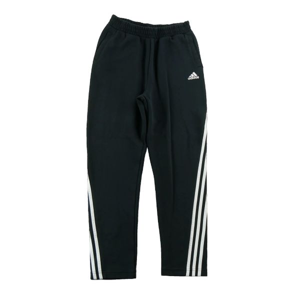 Second life - Spodnie dresowe męskie z wąskimi nogawkami czarne - Jak nowy. Czarne spodnie sportowe męskie Adidas, z dresówki. Za 122.16 zł.