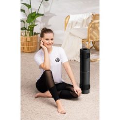 Koszulka do jogi damska Moonholi Awaken z krótkim rękawem. Białe bluzki damskie MOONHOLI, l, bez wzorów, sportowe, bez kołnierzyka, bez ramiączek. Za 99.00 zł.