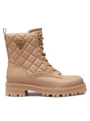 Guess Trapery Badae FL7BDE ELE10 Beżowy. Brązowe trapery damskie Guess, ze skóry, bez obcasa. Za 809.99 zł.
