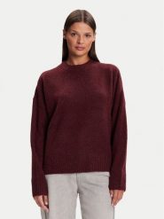 Vero Moda Sweter Boom 10320463 Bordowy Loose Fit. Czerwone swetry klasyczne damskie Vero Moda, s, z syntetyku, bez kołnierzyka. Za 139.99 zł.