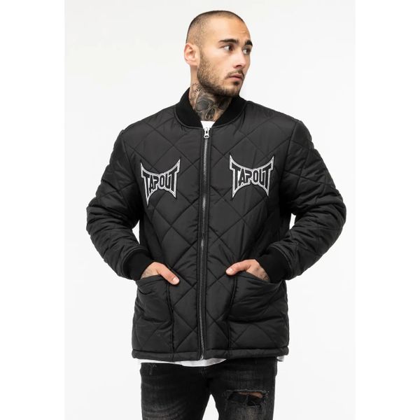 Kurtka regular fit Tapout Punkass. Białe kurtki męskie TAPOUT, xl, z aplikacjami, z materiału, bez kaptura. Za 511.15 zł.