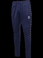 Hummel hmlAUTHENTIC TRAINING PANTS Spodnie treningowe z poliestru - MARINE. Niebieskie spodnie sportowe damskie HUMMEL, xl, z materiału, na fitness i siłownię. Za 191.50 zł.