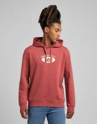 LEE HOODIE MĘSKA BLUZA Z KAPTUREM CINNAMON L80EEJVG 112320152. Bluzy z kapturem męskie Lee, l. Za 159.99 zł.