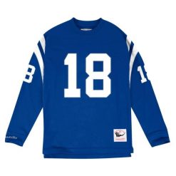 Bluza Indianapolis Colts Peyton Manning. Niebieskie bluzy bez kaptura męskie Mitchell & Ness, m. Za 467.00 zł.