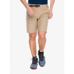 Spodenki turystyczne męskie Mons Royale Escapade Shorts. Brązowe szorty męskie Mons Royale, bez kołnierzyka. Za 503.99 zł.