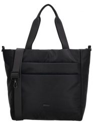 Beagles Shopper bag w kolorze czarnym - 43 x 33 x 15 cm rozmiar: onesize. Czarne shopper bag damskie Beagles, bez wzorów, z materiału, przez ramię, bez dodatków. Za 139.20 zł.